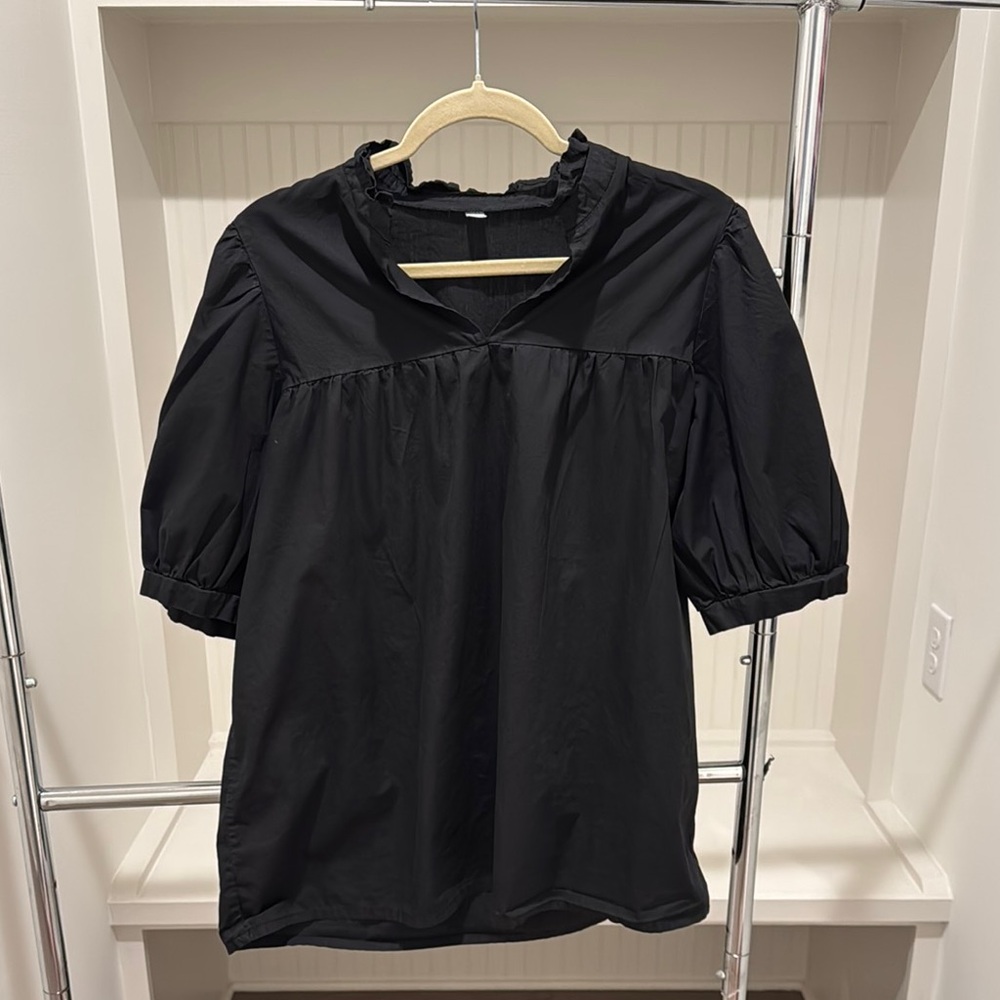 Elegant Black Women's Top